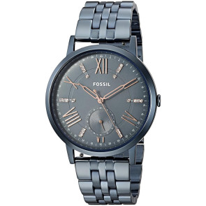 Watch strap Fossil ES4267 Stainless steel Blue 20mm